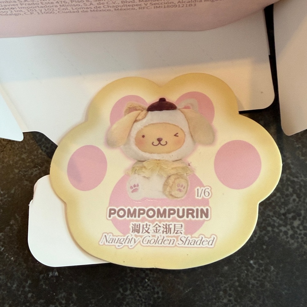 Sanrio Characters Play With kittens series Plush pendant- Pompompurin - Picture 6 of 16